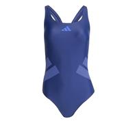 Adidas Logo C-back Swimsuit Blau 34 Frau