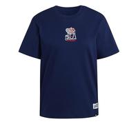 MINI EMBROIDERY GRAPHIC T-SHIRT Dark Blue XL
