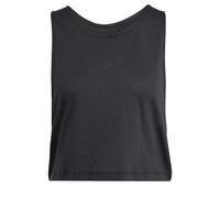 adidas Women's Motion Essentials Cropped Tank, Black, M