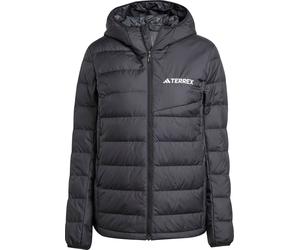 Adidas Women's Multi Light Down Hooded Jacket Black L