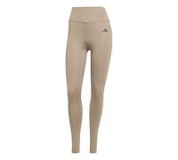 adidas Women's Optime Essentials Stash Pocket Full Length Leggings, chalky brown, M