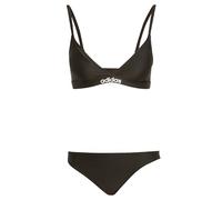 Triangle Bikini Set mit 2-Wege-verstellbaren Trägern Black / White 38