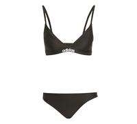 Triangle Bikini Set mit 2-Wege-verstellbaren Trägern Black / White 40