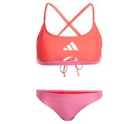 adidas Padded Colorblock X-Back Bikini Damen JF8419 - pulse magenta/semi lucid red M