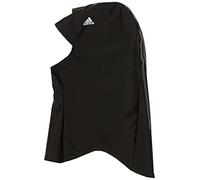 adidas Women's Primeblue Swim Hijab, Black/White, Small