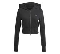 ADIDAS SPORT Seasonal Essentials French Terry Full-Zip Track Top (KO713) XS Black