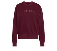 adidas Damen Seasonal Essentials Satin Pullover (Größe L, lila)