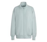 adidas Women's Soft LUX Full-Zip Tracktop, Wonder Sage, XXS