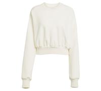 adidas Women's Soft LUX Sweatshirt, Off White, M Short