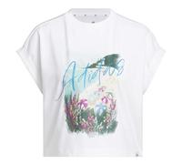 adidas Women's Summer Romance Graphic T-Shirt, White, S