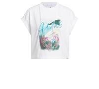 ADIDAS Damen Shirt SUMMER ROMANCE GRAPHIC (KB2462) XL WHITE