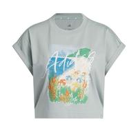 adidas Women's Summer Romance Graphic T-Shirt, Wonder Sage, M