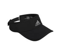 adidas Women's Superlite Performance Visor, Black/Silver Reflective, One Size