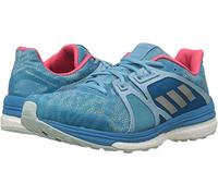 adidas Women's Supernova Sequence 9 W Running Shoe, Vapour Matte Silver/Craft Blue Fabric, 5 M US