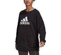 Adidas Womens Sweatshirt (Long Sleeve) W Fi Bos Crew, Black, HI3671, 2XL