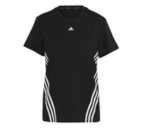 adidas Womens T-Shirt (Short Sleeve) WTR Icns 3S T, Black/White, HK6975, M