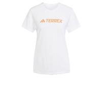 adidas Damen Terrex Multi Climacool Logo Tech T-Shirt, White, M