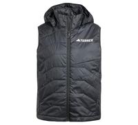 adidas Women's Terrex Multi CLIMAWARM Insulated Hooded Vest, Black, L