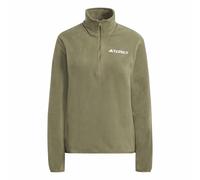 Adidas Multi Essentials Fleece Mit Halbem Reißverschluss S Olive Strata