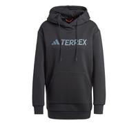 Kapuzensweatshirt ADIDAS TERREX "W MT L LOGO HD" Gr. M, schwarz (black) Damen Sweatshirts (13870814-M)