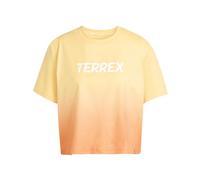 adidas Terrex Damen T-Shirt orange gelb - XS
