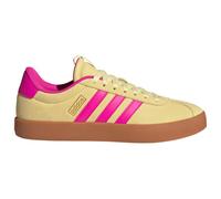 adidas - Women's VL Court 3.0 - Sneaker, Gr. 41 EU 41 1/3, beige (PowderYellow/ShockPink/GoldMetallic)