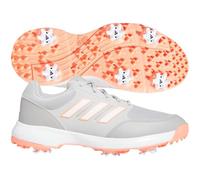 adidas Women's W TECH Response 3.0 Sneaker, Grey Two/FTWR White/Coral Fusion, 7.5