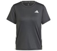 adidas - Women's WE 3-Stripes Crew Tee - Funktionsshirt, Gr. XS, grau (Black/White)