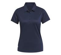 adidas Women's Women's Solid Performance Short Sleeve Polo Shirt, Collegiate Navy, S