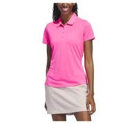 adidas Women's Women's Solid Performance Short Sleeve Polo Shirt, solar pink, M