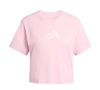 adidas Women's Workout Essentials Big Performance Logo Training T-Shirt, True pink, XS
