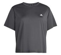 adidas - Women's Workout Essentials Minimal Crew Neck Tee - Funktionsshirt, Gr. 4XL 2X, grau (Black)