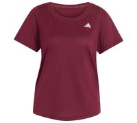 adidas - Women's Workout Essentials Scoop Neck T-Shirt - Funktionsshirt, Gr. M, rot (Maroon)