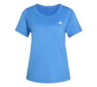 adidas Women's Workout Essentials Scoop Neck T-Shirt, ray Blue, L