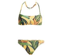 adidas x FARM Neckholder Bikini-Set Semi Spark / Pulse Lime M