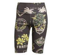 adidas Women's X Farm Radlershorts Black/Amazon Green/Preloved Lime M