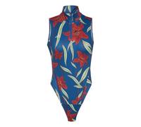 adidas Women's x Farm Rio Bodysuit, super Green/Tactile red/Dark Marine, XL