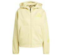 adidas - Women's Z.N.E. Full Zip - Hoodie, Gr. S, gelb (PowderYellow)