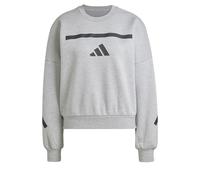 adidas Women's Z.N.E. Sweatshirt Medium Grey Heather S