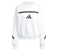 ADIDAS SPORTSWEAR Sweatshirt mit Logo und Rundhalsausschnitt in Weiss, Größe L