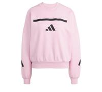 Sweatshirt ADIDAS SPORTSWEAR "W Z.N.E. SWT", Damen, Gr. S, pink (true pink), Obermaterial: 57% Polyester, 43% Baumwolle, sportlich, Rundhals, Sweatshirts (47923267-S) true pink