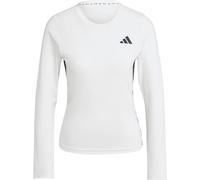 adidas Workout Essentials 3-Stripes Long Sleeve T-shirt white-black (001A) XS