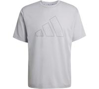 adidas Workout Essentials Feelready Logo Trainingsshirt Herren KC5283 - halo silver 3XL
