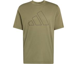 adidas Workout Essentials Feelready Logo Trainingsshirt Herren KE0423 - olive strata S