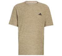 adidas - Workout Essentials Flex T-Shirt - Funktionsshirt, Gr. S, beige (BrownOlive)
