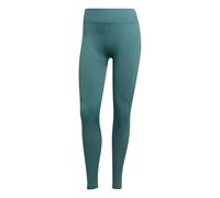 adidas Workout Essentials Full-Length Knit Leggings, Farbe Grün, Größe XS