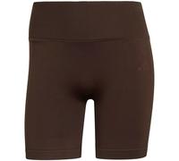 adidas Workout Essentials Knit Scrunch 5" Leggings Damen KS9322 - aurora coffee S