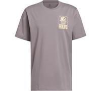 adidas World Wide Hoops Graphic T-Shirt Herren JZ7528 - taupe oxide M