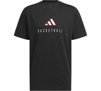 adidas Worldwide Hoops Logo Performance Graphic T-Shirt Herren JI9031 - black L