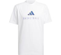 adidas Worldwide Hoops Logo Performance Graphic T-Shirt Herren JI9033 - white M